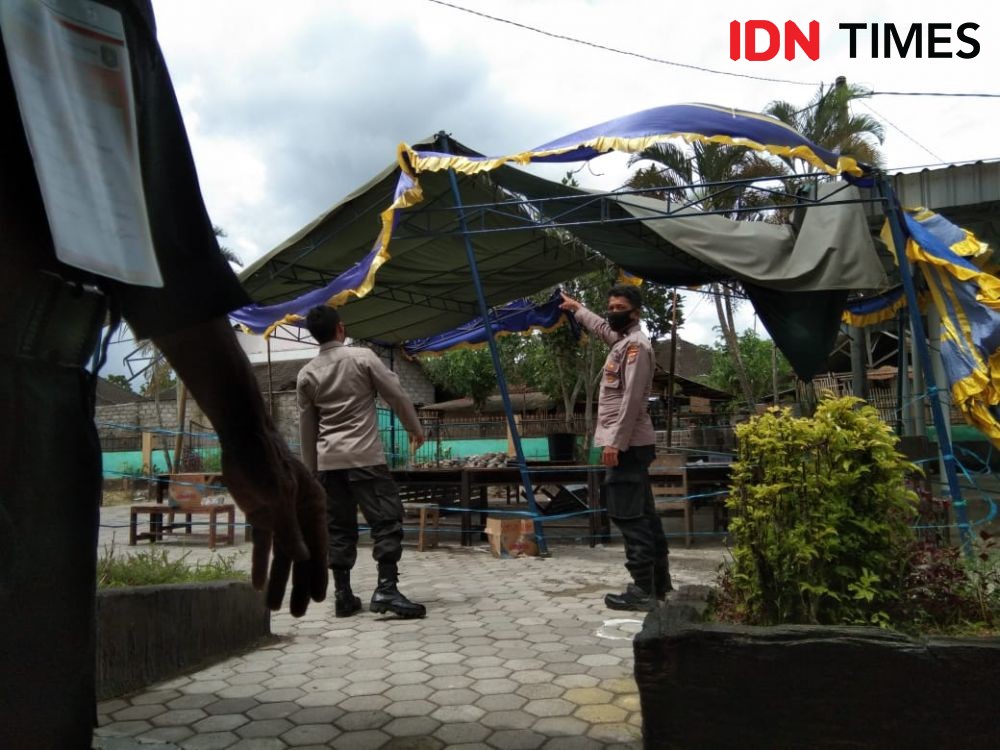 Dua TPS di Lombok Tengah Rusak Diterjang Angin