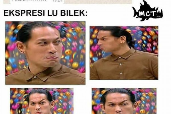 10 Meme Kocak Reaksi Cowok saat Digocek Gombalan Maut
