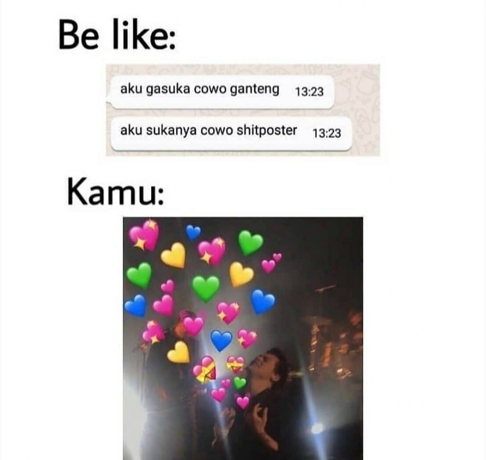 10 Meme Lucu Ekspresi Cowok Ketika Digombalin