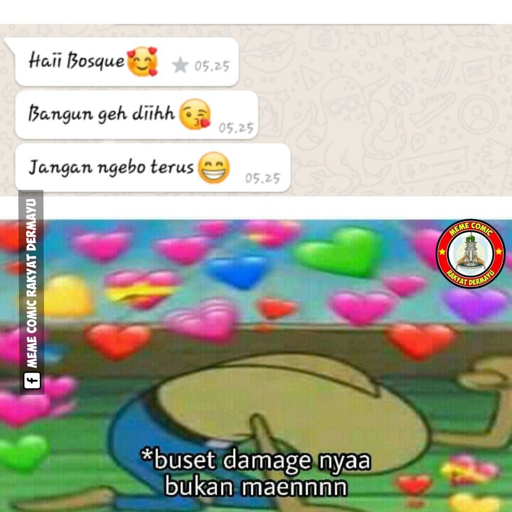 10 Meme Lucu Ekspresi Cowok Ketika Digombalin