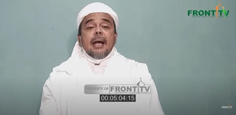 Rizieq Shihab Wajib Lapor Tiap Bulan Sebelum Bebas Murni