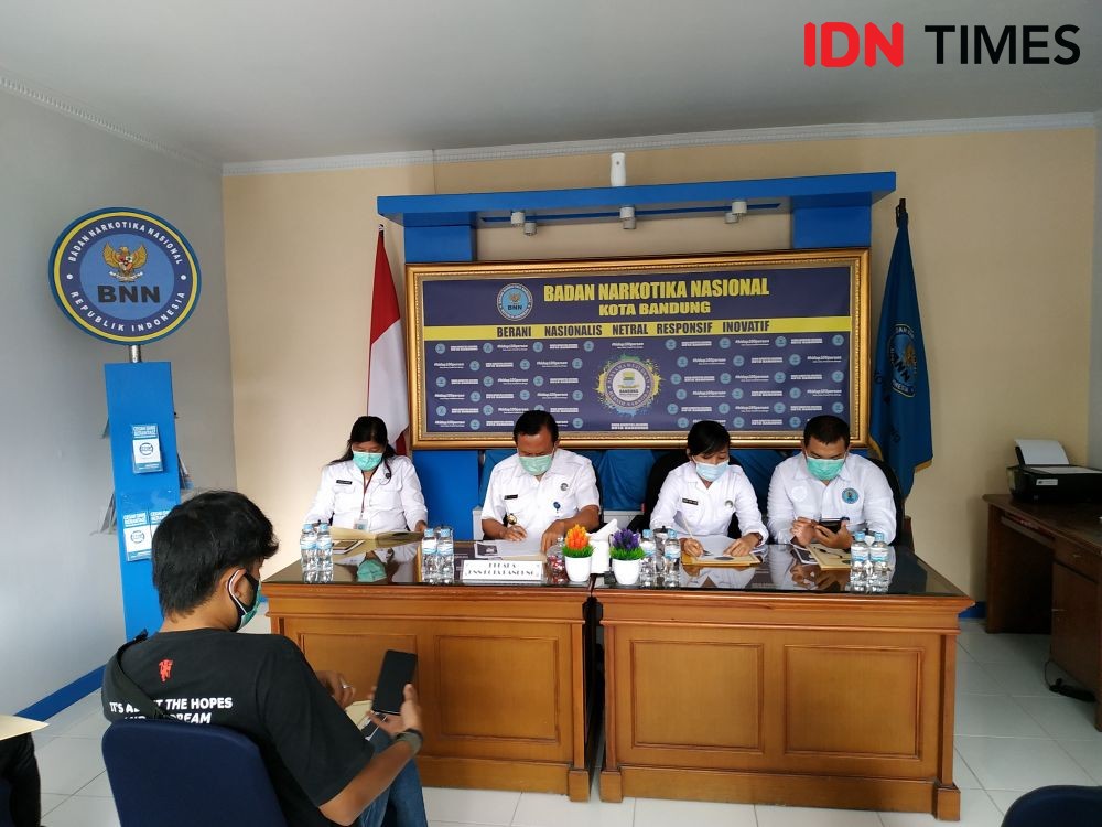Sepanjang 2020, BNN Bandung Ringkus Enam Jaringan Gelap Narkoba