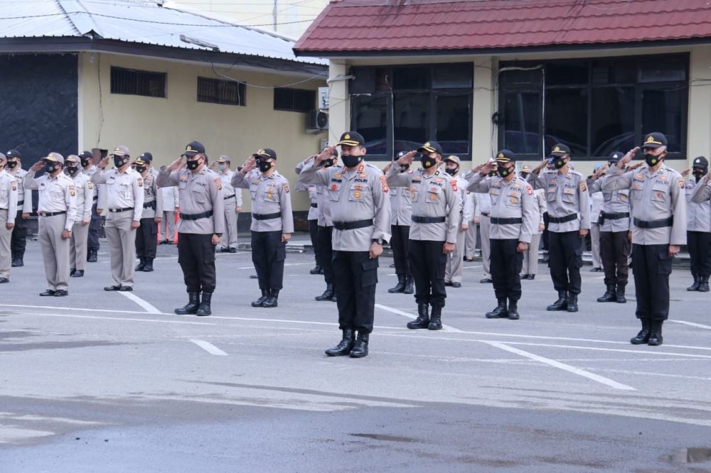 Kapolda Sumsel Pecat 8 Anggota Terlibat Narkotika dan Penggelapan