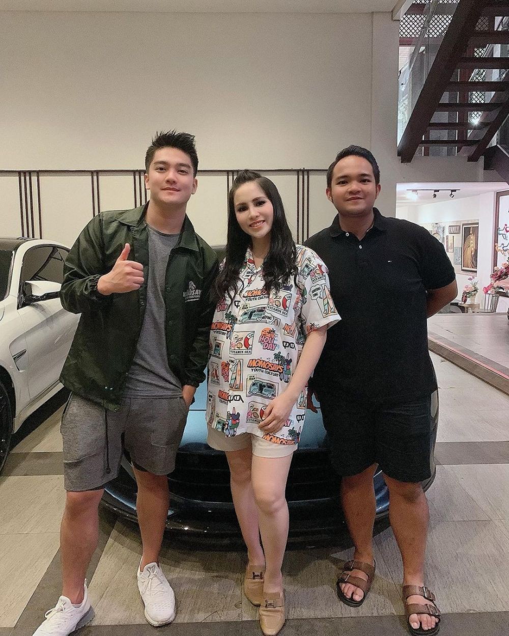 10 Potret Perjuangan Momo Geisha dari Hamil dan Lahirkan Anak Kedua