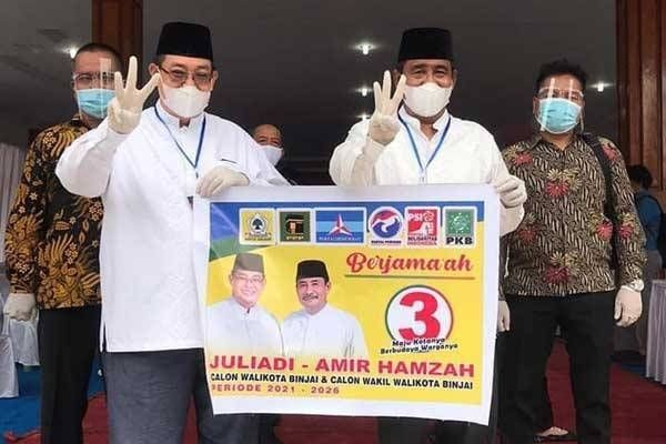 Real Count KPU, Juliadi-Amir Hamzah Unggul di Pilkada Binjai