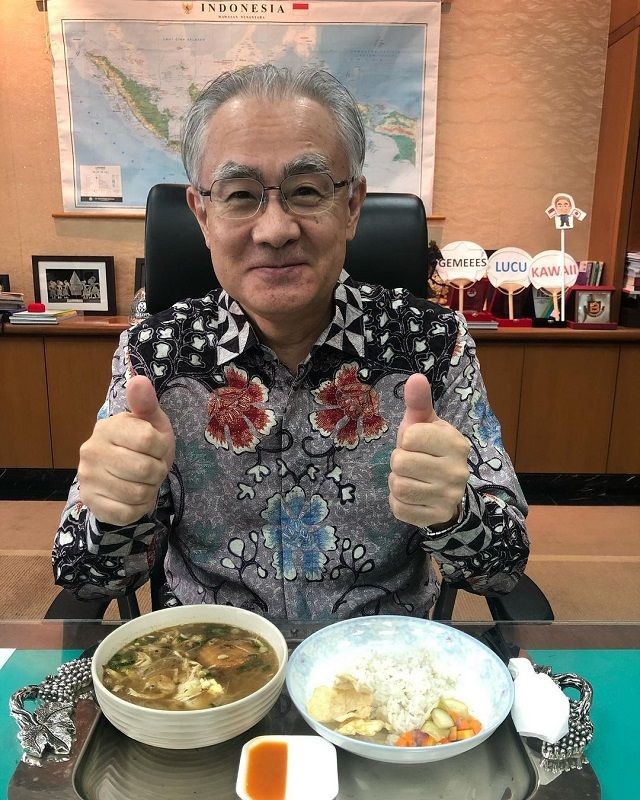 10 Hidangan Makan Siang Lezat ala Dubes Jepang Masafumi Ishii, Sedap!