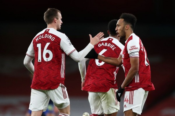 Arsenal vs Southampton: Aubameyang Akhirnya Akhiri Puasa Gol
