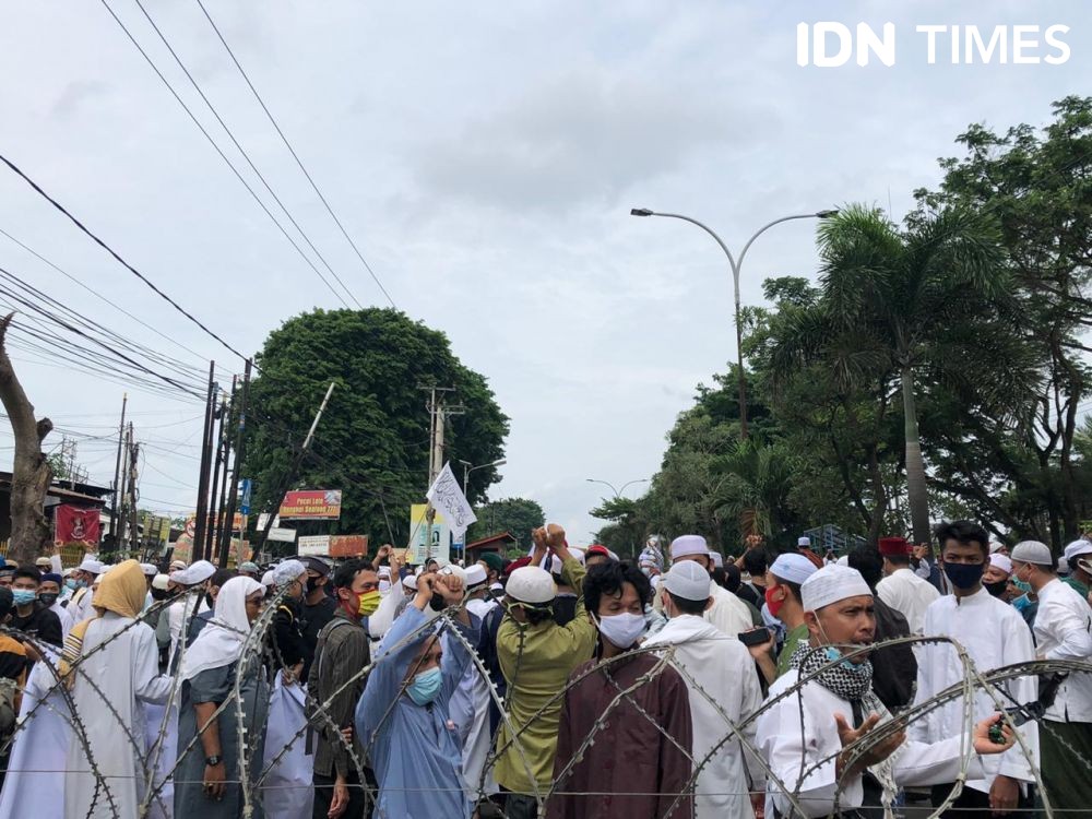 FPI Sumsel Ancam Demo di Jakarta Jika Rizieq Shihab Tak Dibebaskan