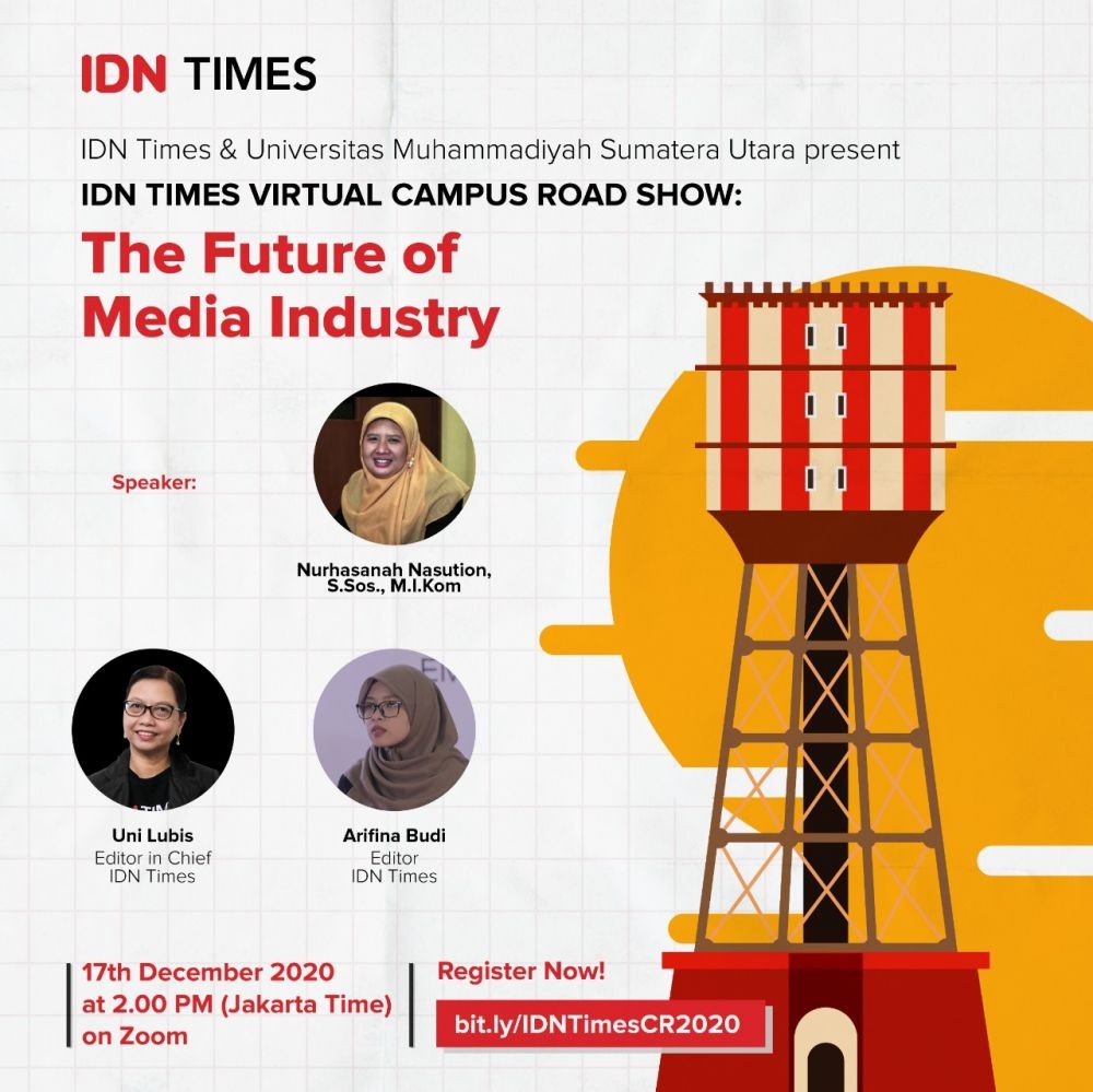 Membahas Masa Depan Media di IDN Times Campus Roadshow dengan UMSU