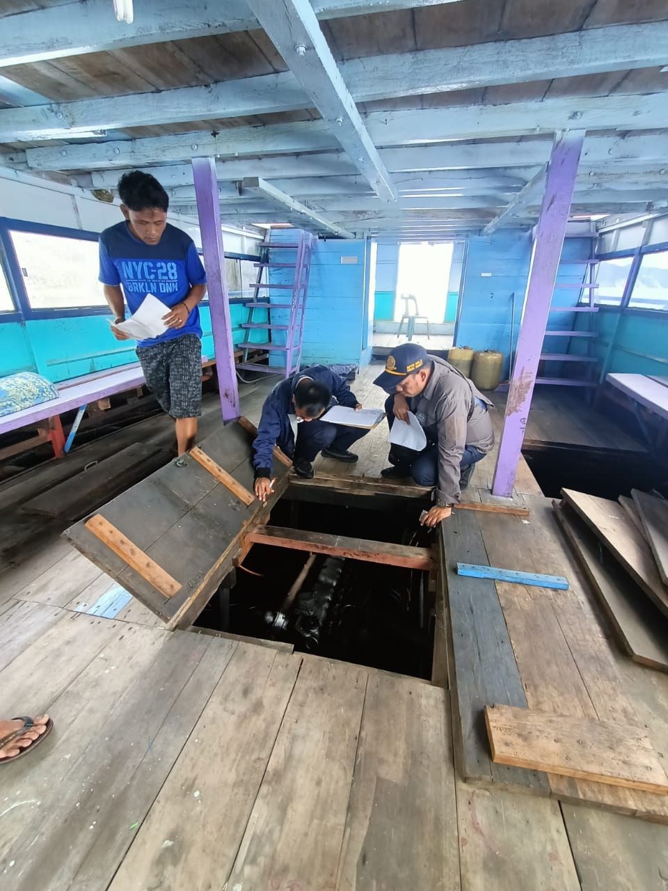 Jelang Liburan, Dirjen Uji Kelayakan Kapal Wisata di Danau Toba