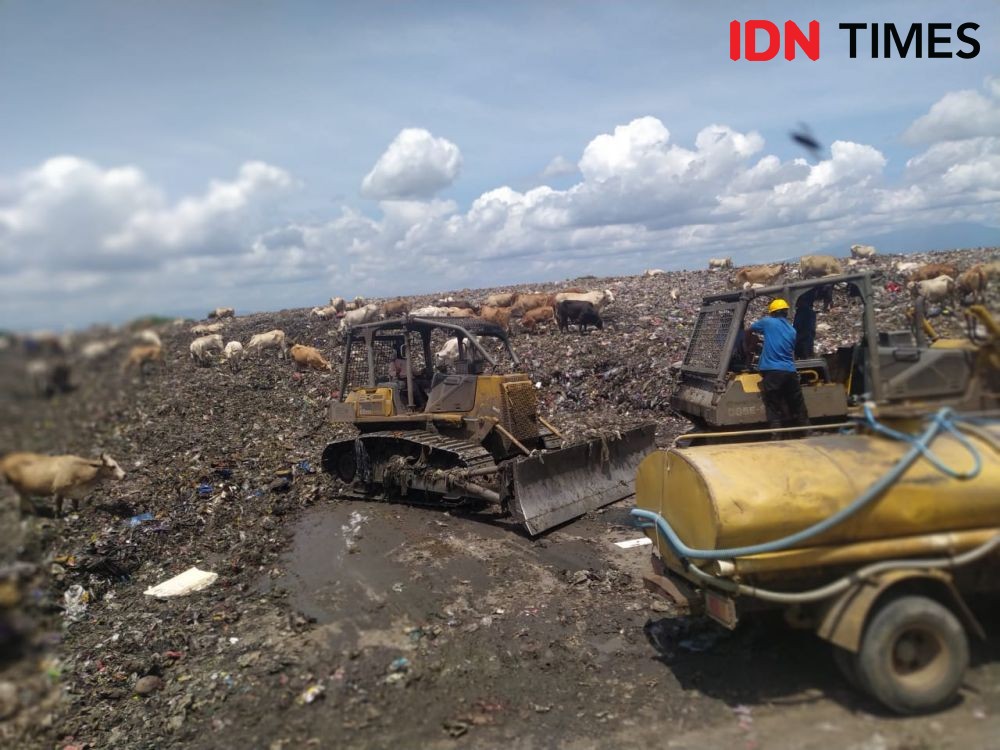 Warga Blokade TPST Piyungan, Sampah Menggunung di Penampungan
