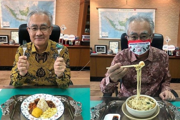 10 Hidangan Makan Siang Lezat ala Dubes Jepang Masafumi Ishii, Sedap!