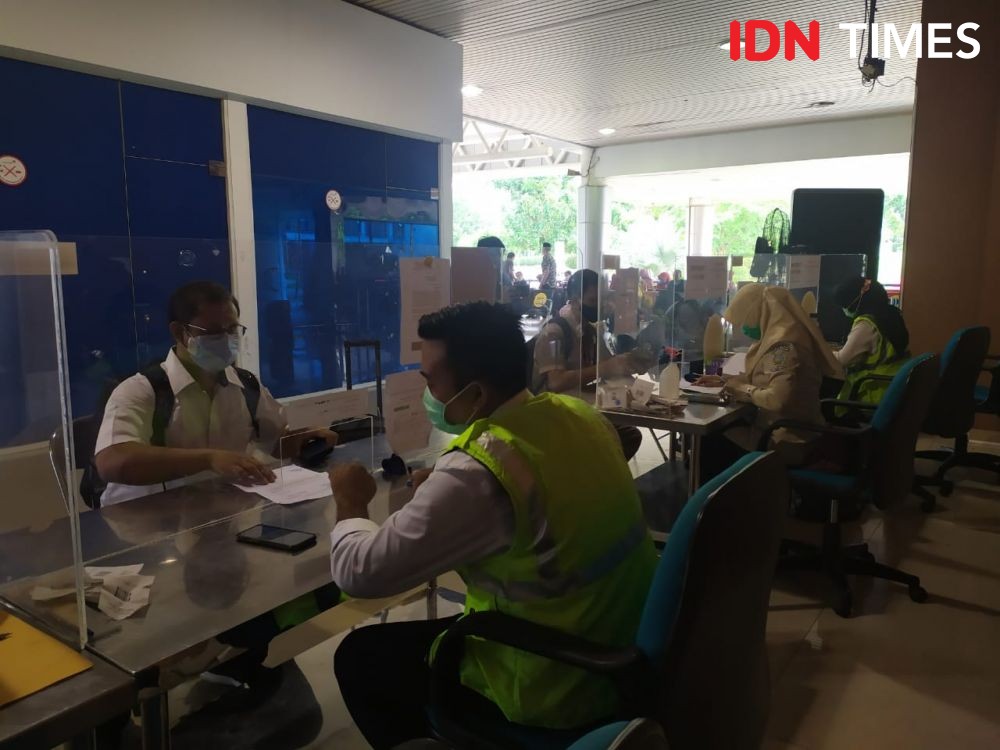Bandara SMB II Palembang Gratiskan Tes GeNose  Selama 3 Hari