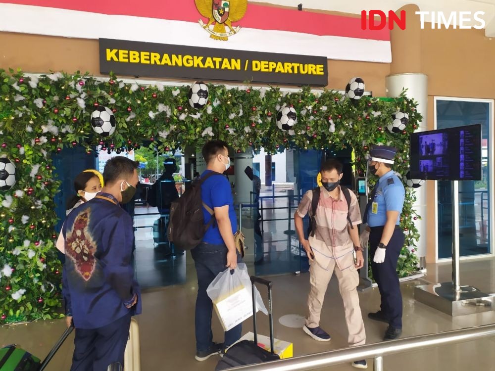 Puncak Arus Balik Bandara Palembang Hari Ini Diprediksi 10.000 Orang