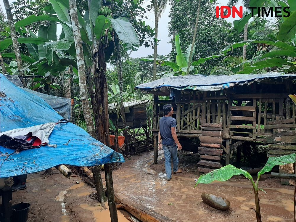 Kisah Keluarga di Pandeglang yang Setahun Tinggal di Tenda Terpal