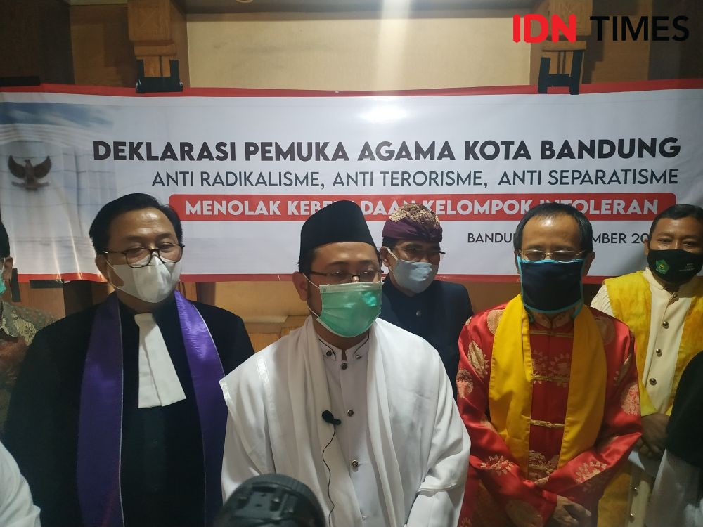 Forum Pemuka Agama Tolak Keberadaan Kelompok Intoleran di Kota Bandung