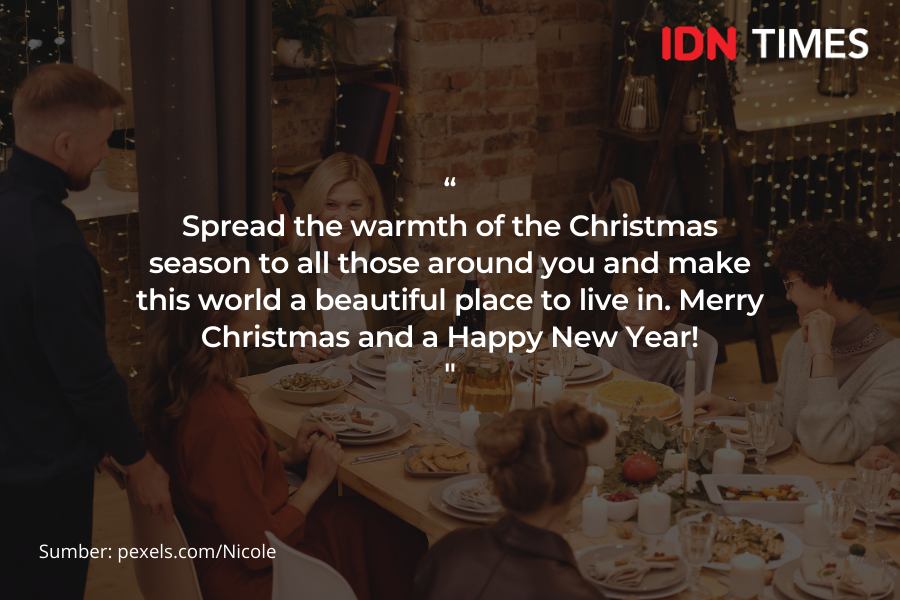 10 Ucapan Natal dalam Bahasa Inggris, Bikin Orang Mengamini