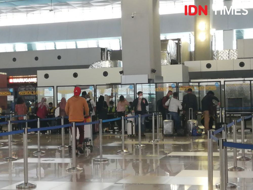 Layanan Antigen dan PCR di Bandara Soekarno-Hatta Tetap Buka