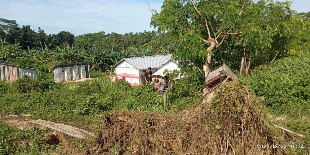 Derita korban Tsunami di Pandeglang, 2 Tahun Masih Tinggal di Huntara