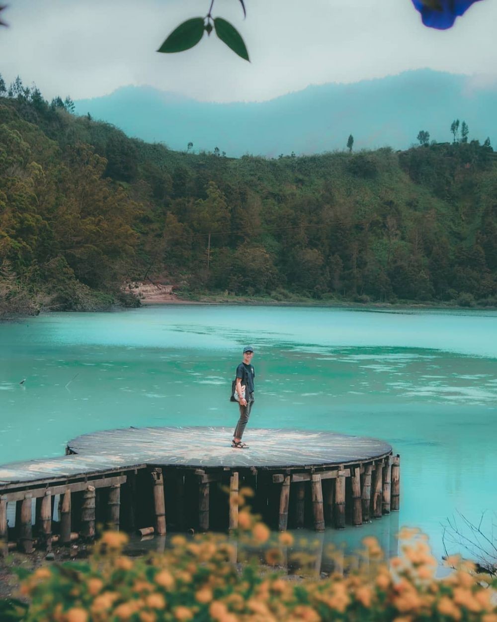 10 Danau di Atas  Gunung Paling Angker di  Indonesia Pernah 