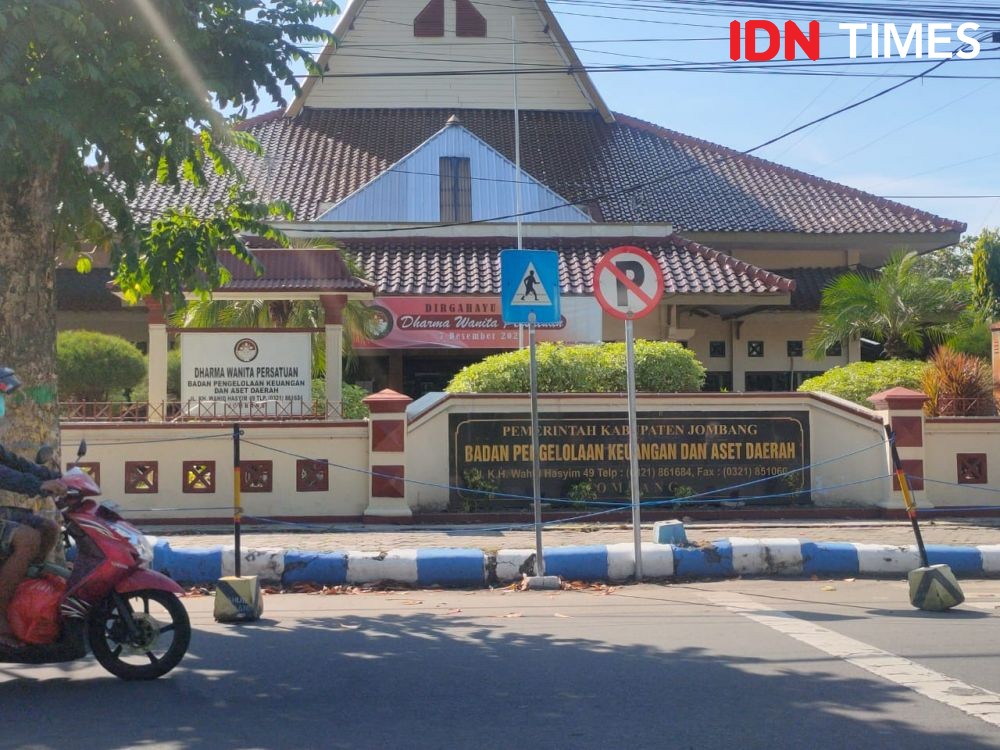 Tujuh Pegawai Positif COVID-19, Kantor BPKAD Kabupaten Jombang Ditutup