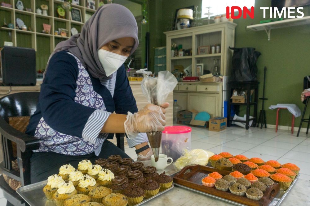 [FOTO] Cupcake Imut Senirasa Semarang, Bikin Suasana Natal Jadi Hangat