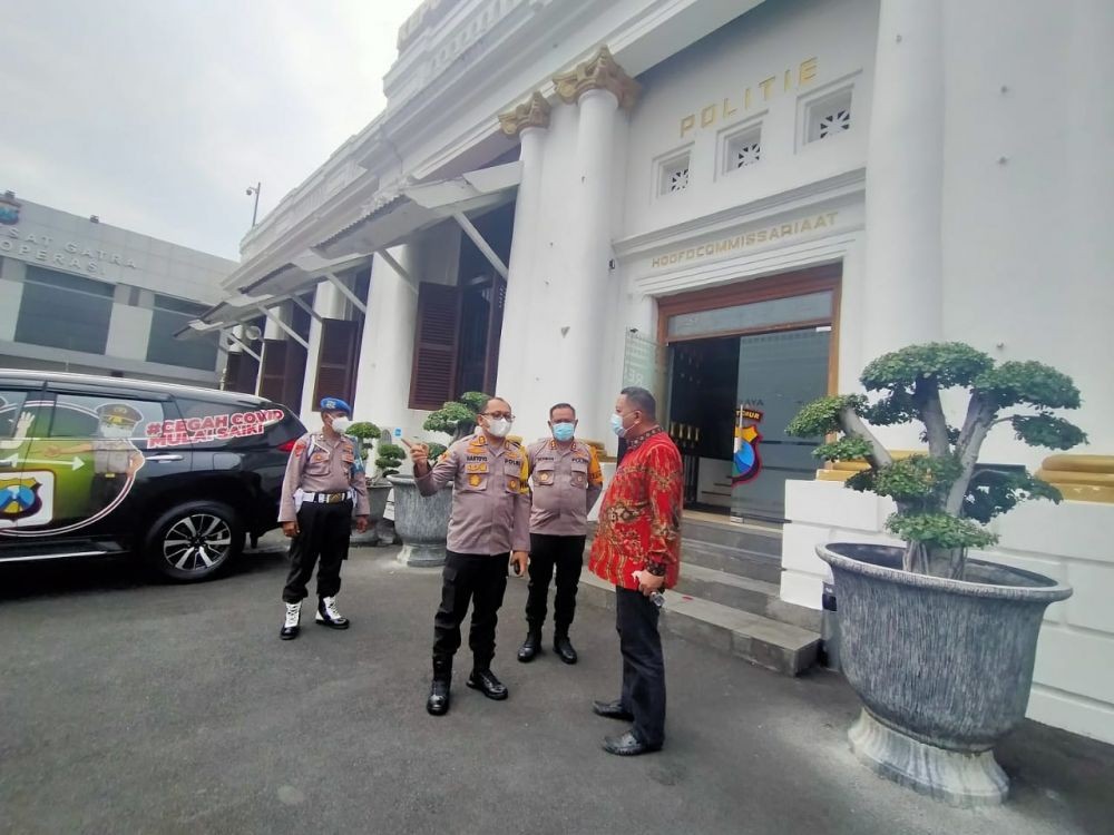 Datangi Mapolrestabes Surabaya, Whisnu Pastikan Keamanan Kota