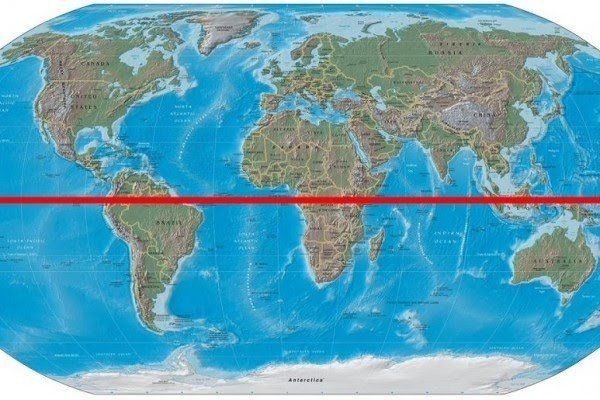 Sudah Tahu? 13 Negara di Dunia Berada di Garis Ekuator Bumi