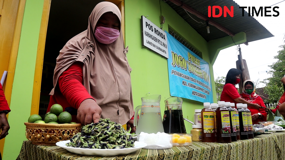 Mudah Tumbuh Bernilai Ekonomis, Warga Solo Olah Bunga Telang Jadi Teh