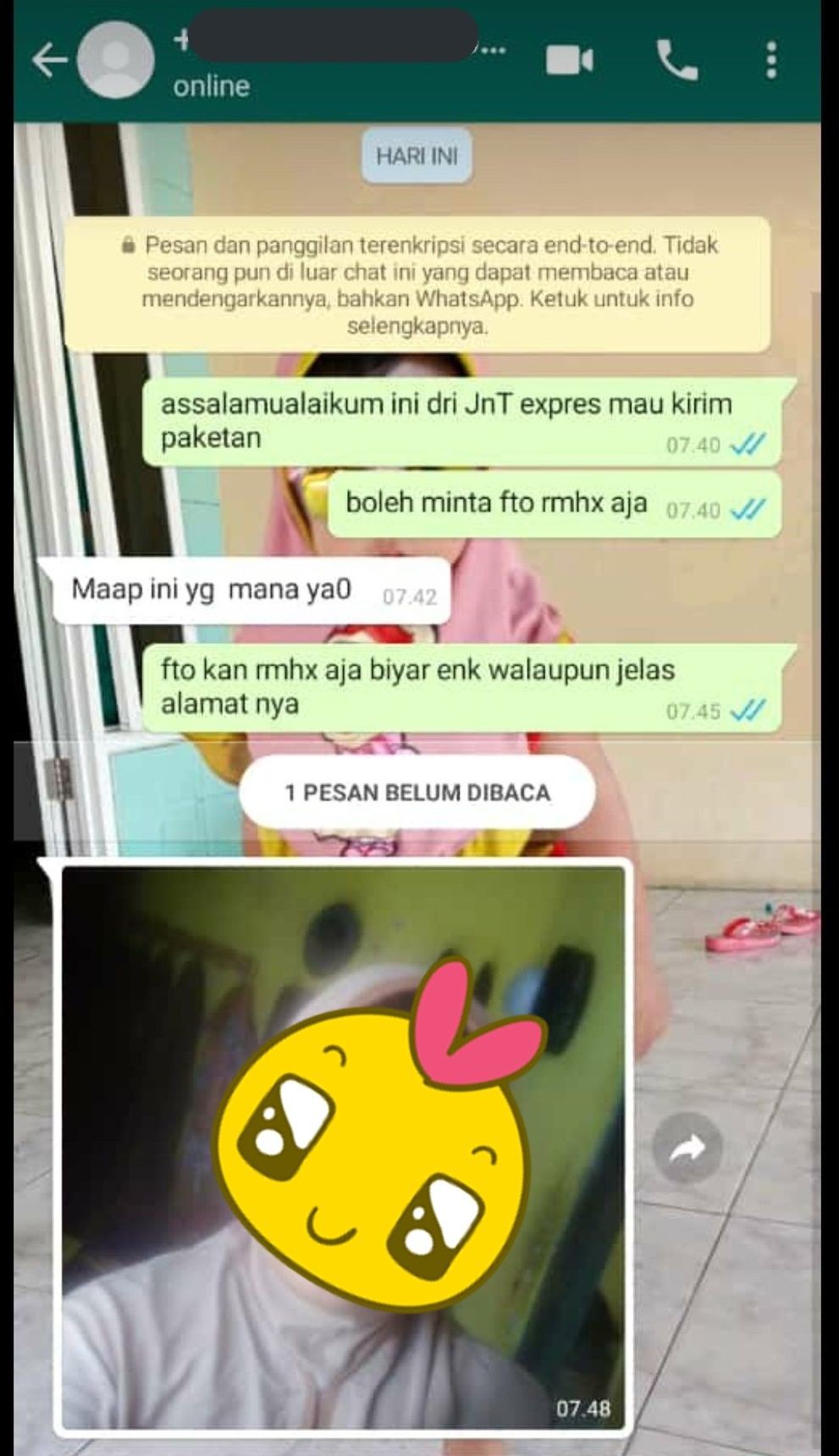 Berakhir tak Terduga! 10 Chat Kocak Pembeli Online Shop dan Kurir