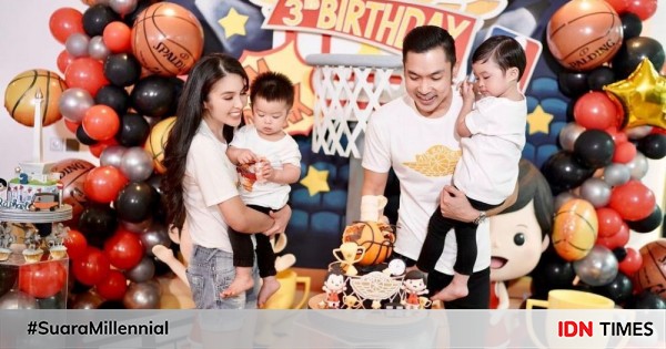 10 potret intim perayaan ulang tahun raphael moeis anak sandra dewi