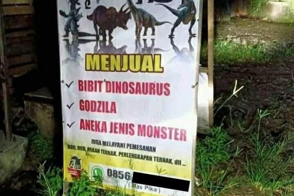 Nyeleneh Abis! Kumpulan Potret Jualan Produk yang Aneh, Mau Beli?