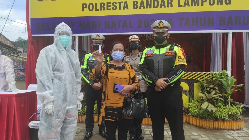70 Persen Wisatawan Luar Lampung tak Punya Surat Rapid Test Antigen