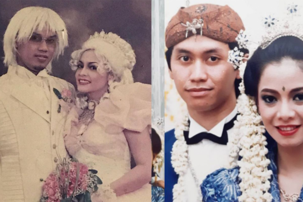 12 Foto Jadul Pernikahan Artis Penuh Kenangan, Awet Sampai Sekarang