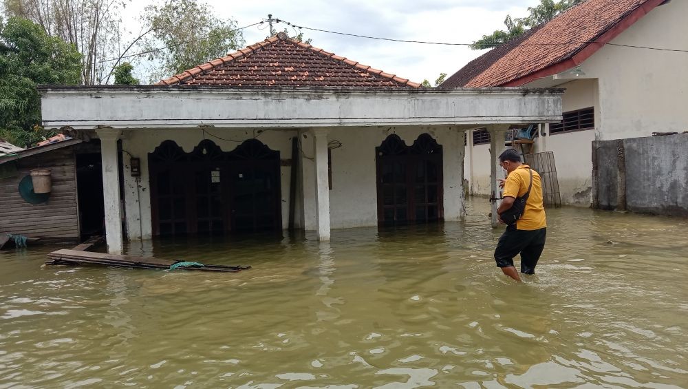 Banjir di Lamongan Semakin Meluas, 8 Ribu Rumah Terdampak