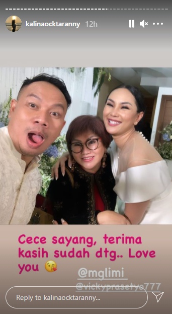 Anggun! Inspirasi Makeup dan Gaun saat Momen Lamaran Kalina Ocktaranny