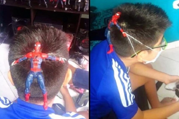 Cara 10 Orang Pakai Masker ini Bikin Ngakak, Absurd banget!