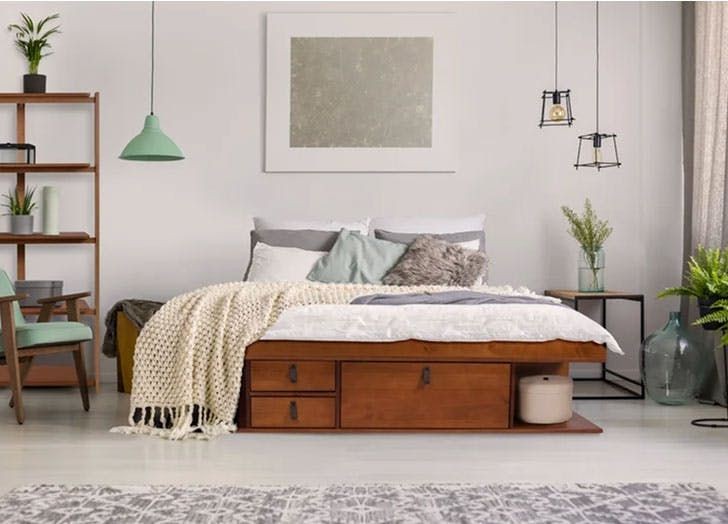 Ide Tempat Tidur Dengan Storage Tambahan, Bikin Kamar Lega