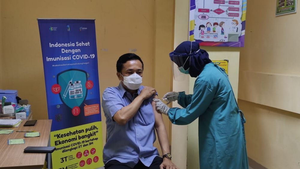 Realisasi Vaksinasi COVID-19 di Makassar Masih Rendah