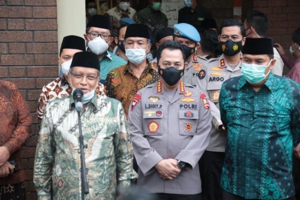 Kelakar Said Aqil Siradj Sebut Kapolri Listyo Sigit NU Cabang Nasrani