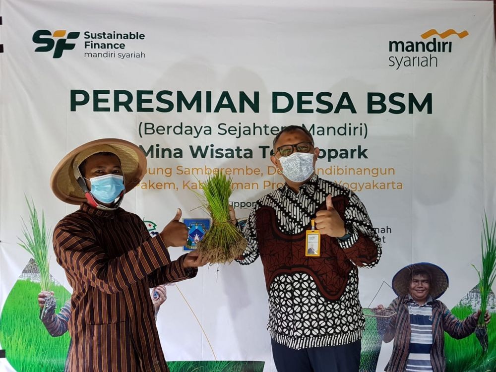 50 KK di Lereng Gunung Merapi Diajari Agrowisata Mina Padi