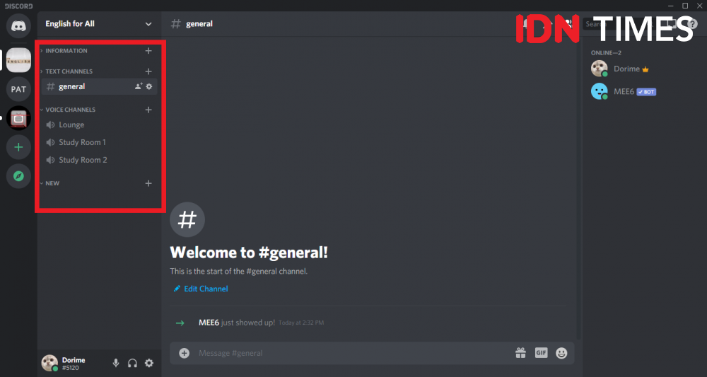 Discord portal