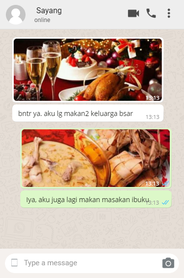 10 Chat Makjleb Beda Level Menu Makanan Aku Vs Pacar, Mundur Teratur!