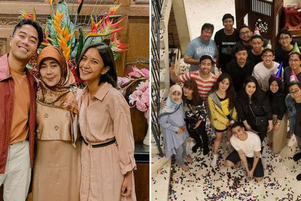 Calon Mantu Idaman, 10 Potret Sheila Dara Bersama Keluarga Vidi