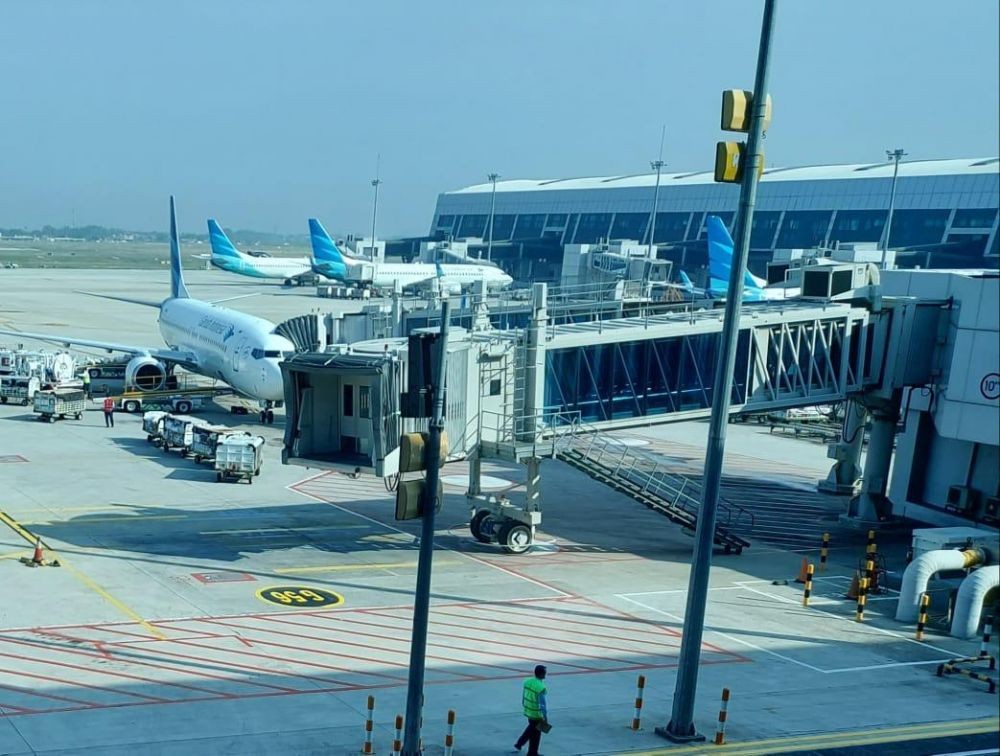 Mantap!  Pameran Perjalanan Garuda Indonesia Gellar di Hong Kong