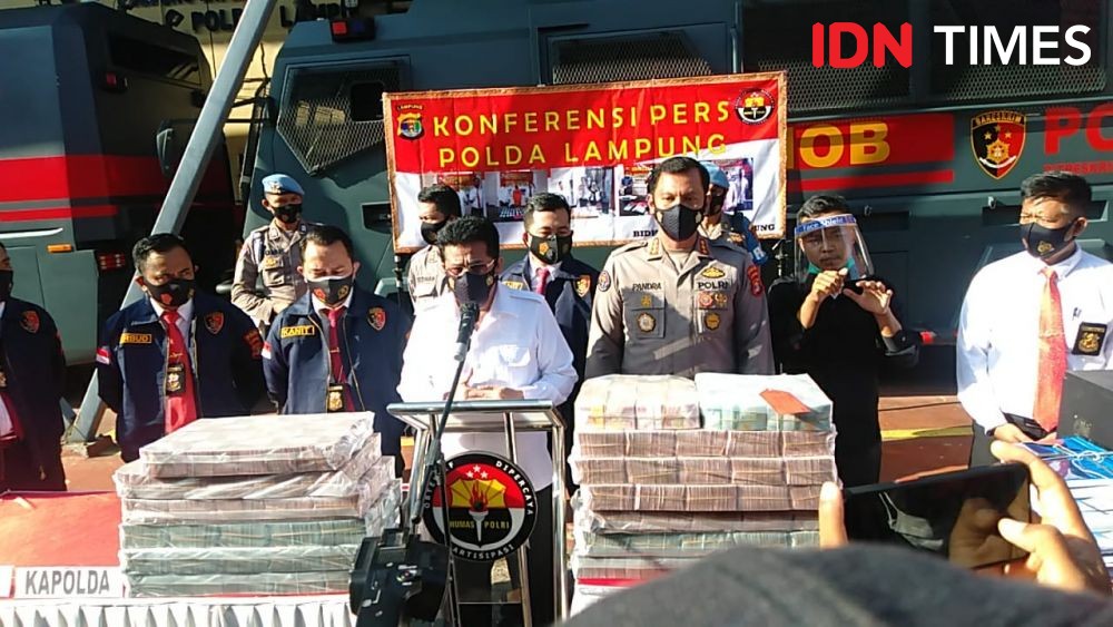 Polda Lampung Ungkap Korupsi Proyek Jalan Ir Sutami-Sribowono, Sita 10 Miliar