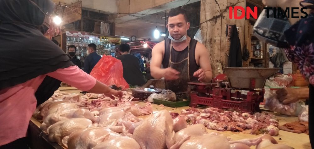 Jelang Lebaran, Harga Daging Ayam dan Sapi di Pasar Tradisional Naik