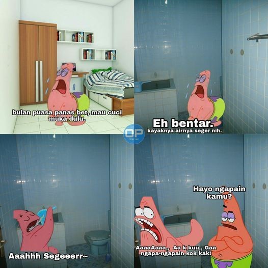 10 Meme Lucu Tertangkap Basah Batal Puasa yang Bikin Ngakak