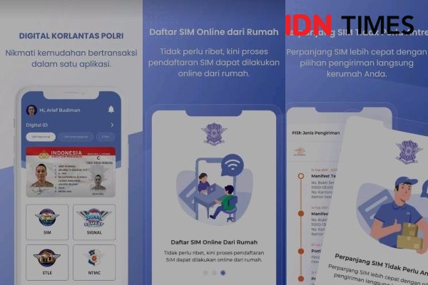 Dirlantas Polda Imbau Warga Lampung Perpanjang SIM dari Ponsel, Mudah Kok!