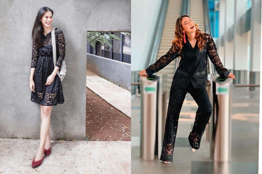 10 Adu Gaya Paula Verhoeven Vs Luna Maya, Modis dan Classy